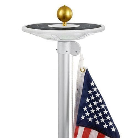 Professional Solar Disk Flag Light